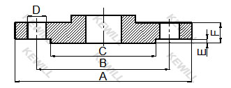 法蘭尺寸圖